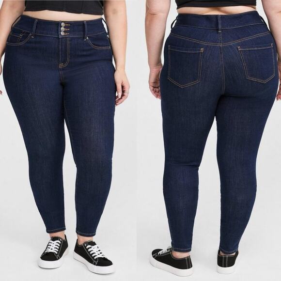 Torrid Jegging Skinny Super Soft High-Rise Jeans 26S NWT - Picture 1 of 10